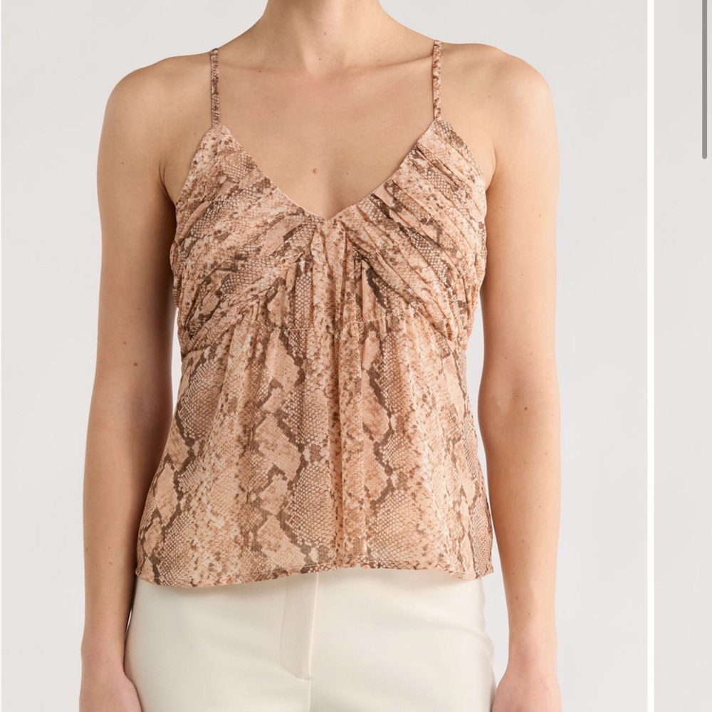 Snake Print Blouse